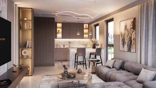 Układ mieszkania od dewelopera